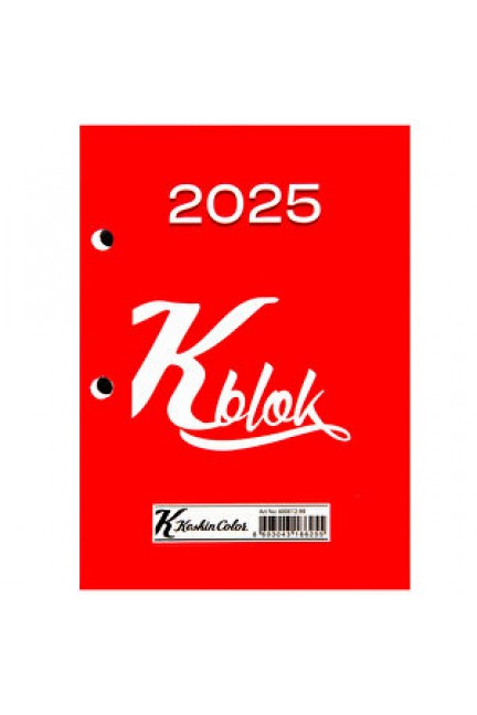 Keskin 2025-K-Blok Günlük Masa Takvimi