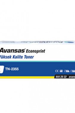 Avansas Econoprint Brother TN-2355/TN-660/TN-2305 Siyah Muadil Toner TN2355