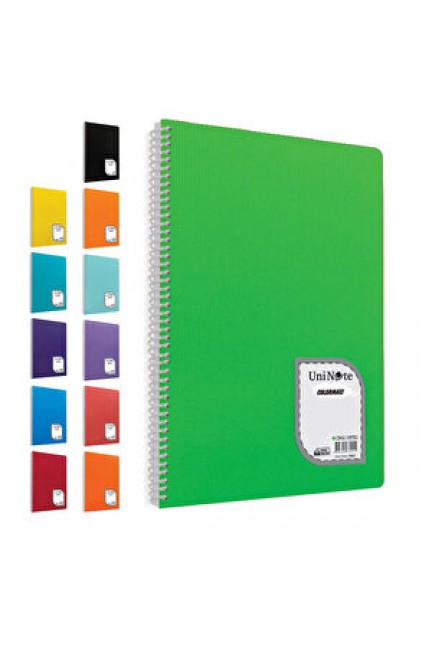 Keskin Color Cool Spiralli PP kapak A4 Kareli Defter 60 Yaprak