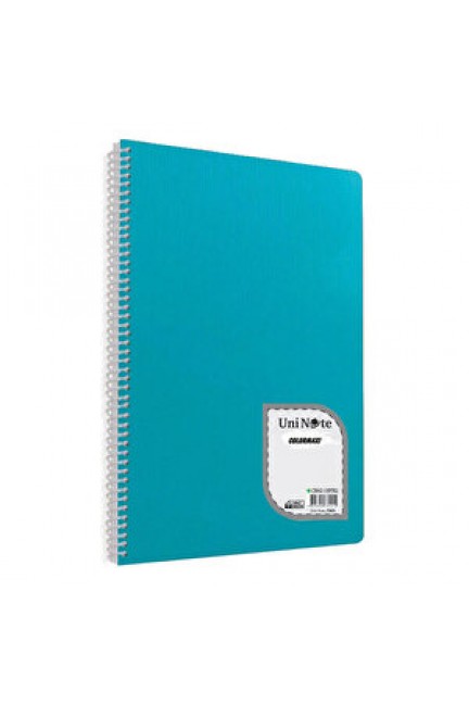 Keskin Color Cool Spiralli PP kapak A4 Kareli Defter 60 Yaprak