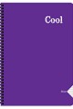 Keskin Color Cool Spiralli PP kapak A4 Çizgili Defter 120 Yaprak