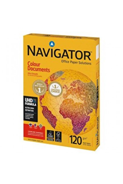 Navigator A4 Beyaz Fotokopi Kağıdı 120 gr 1 Paket (250 sayfa)