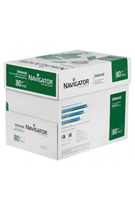 Navigator A4 Fotokopi Kağıdı 80 gr 1 Koli 5 Paket (2.500 Sayfa) 60'lı Koli