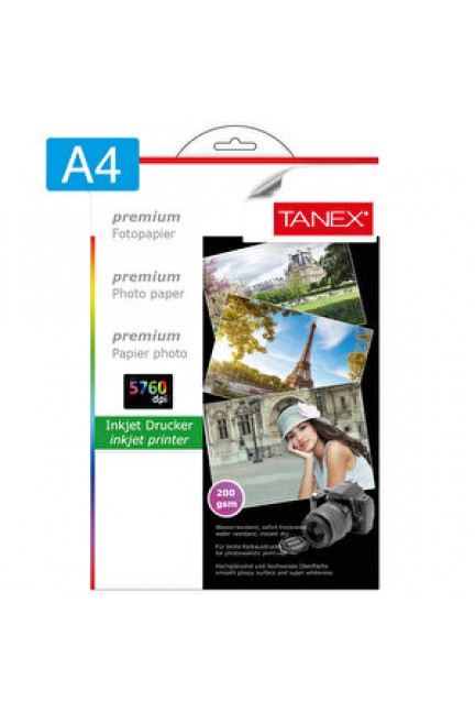 Tanex Fotoğraf Kağıdı A4 150 gr 210 mm x 297 mm 25 Sayfa