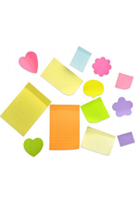 3M Post-it 654Y Yapışkanlı Not Kağıdı 76 mm x 76 mm Sarı 100 Yaprak