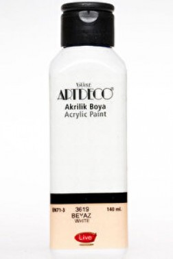 Artdeco Akrilik Boya Beyaz 140 ml