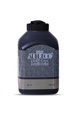 Artdeco Akrilik Boya Siyah 500 ml