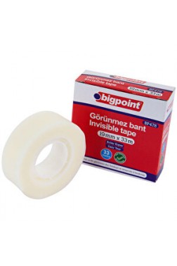 Bigpoint BP478 Görünmez Bant 19 mm x 33 m