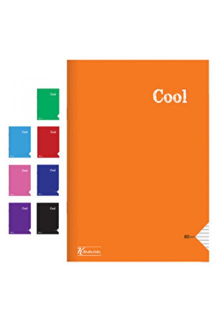 Keskin Color Cool A5 60 Yaprak Kareli Pp Kapak Dikişli Defter