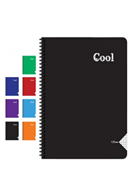 Keskin Color Cool A4 72 Yaprak Kareli Pp Kapak Spiralli Defter