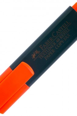 Faber-Castell 48 Fosforlu Kalem Turuncu