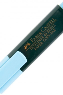 Faber-Castell 48 Fosforlu Kalem Mavi