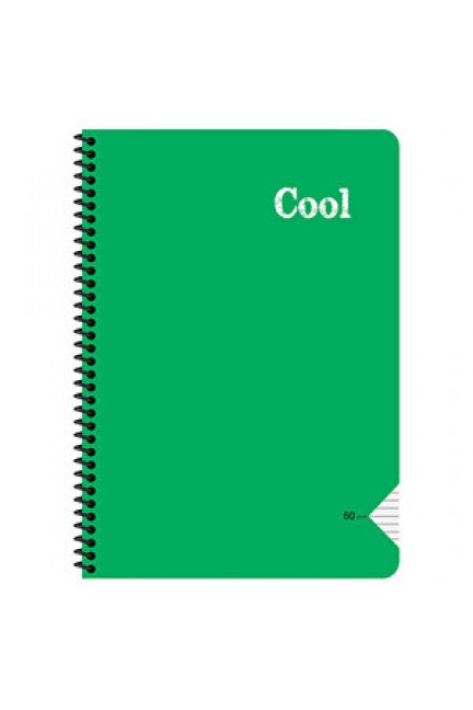 Keskin Color Cool A4 72 Yaprak Kareli Pp Kapak Spiralli Defter