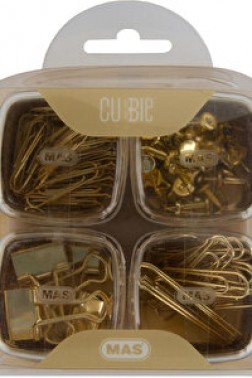 Mas 1331 Cubbie Pvc Kaplı Premium Gold4'lü Set