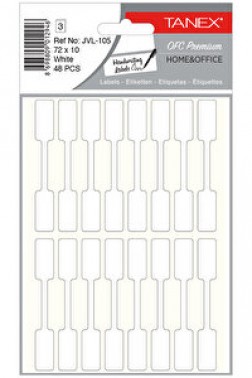 Tanex Kuyumcu Etiketi 72x10mm 3'lü